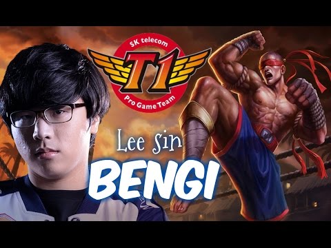 SKT T1 Bengi LEE SIN Jungle vs Elise - Patch 5.21 KR | League of Legends