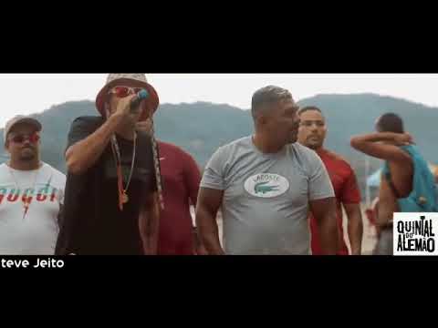 participação no dvd do quintal do alemão