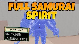 HOW TO GET FULL SAMURAI SPIRIT/FULL SUSANOO IN SHINDO LIFE/SHINOBI LIFE 2
