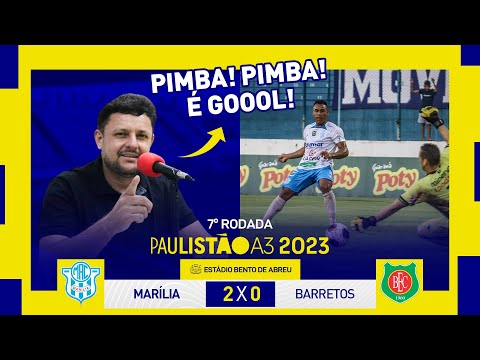 GOLS | Marília 2x0 Barretos