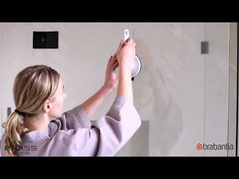 מתלה ואקום לקולבים, אפור בהיר Brabantia