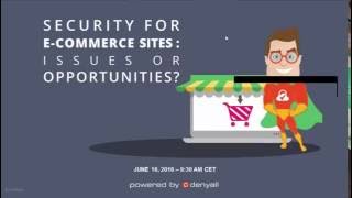 Security for e commerce sites: issue or opportunity?