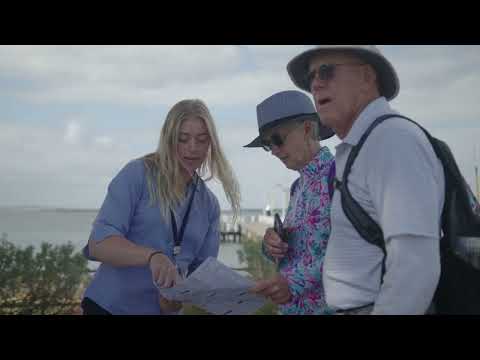 Welcoming cruise ship passengers to Phillip Island