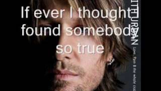Keith Urban-&quot;If Ever I Could Love&quot; Lyrics
