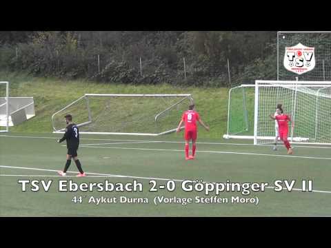 13.Spieltag Kreisliga A3: TSV Ebersbach - 1.Göppinger SV II