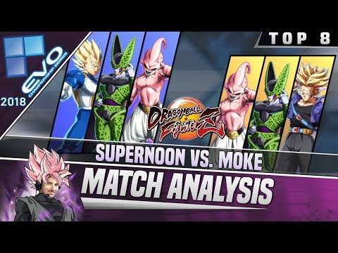 DBFZ Match Analysis: EVO 2018 Top 8 - Supernoon vs. Moke