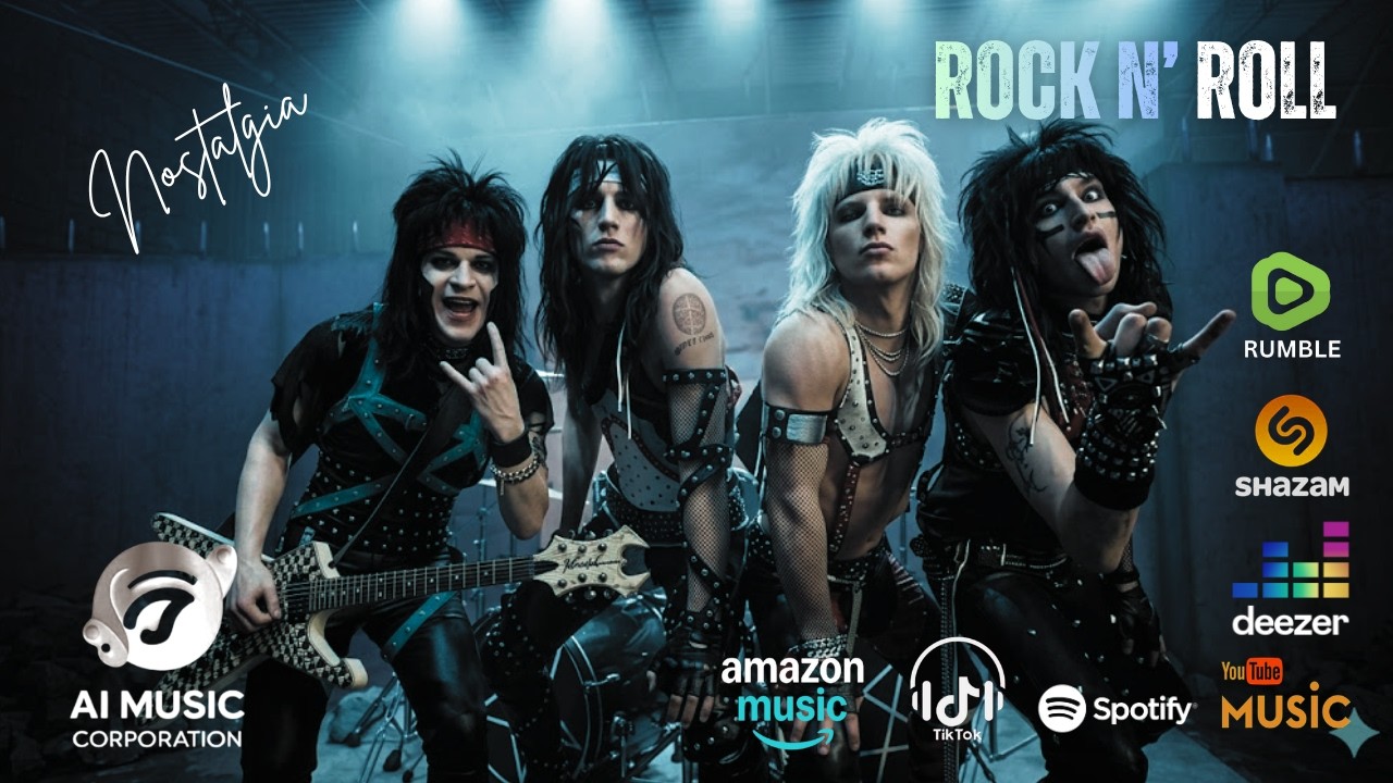 Neon Wreckage: A Retro Rock Journey to the 80s | Official Music