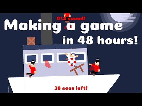 How you could have made a game in 48 hours — Making of Desperate Captain (GMTK Jam 2019)