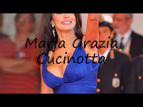 How to say Maria Grazia Cucinotta in English?