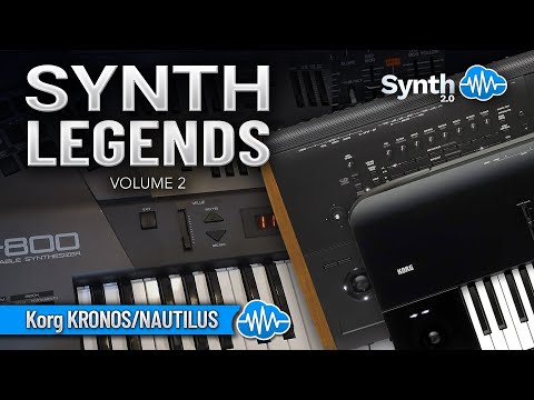 KORG KRONOS / NAUTILUS ♫ 34 new sounds ► SYNTH LEGENDS V2