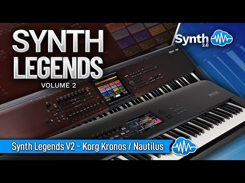 SLG002 - Synth Legends V2 - Korg Kronos Series ( 34 presets ) - Video Preview 1