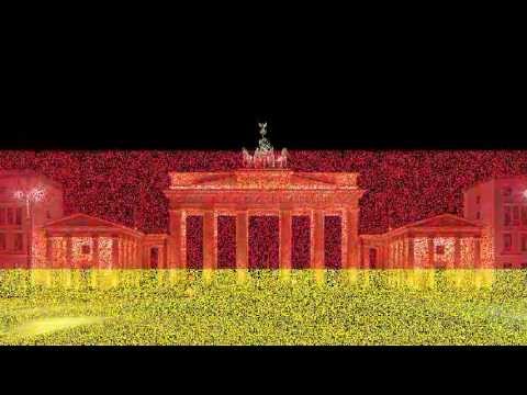 Deutsche Nationalhymne "Einigkeit und Recht und Freiheit"