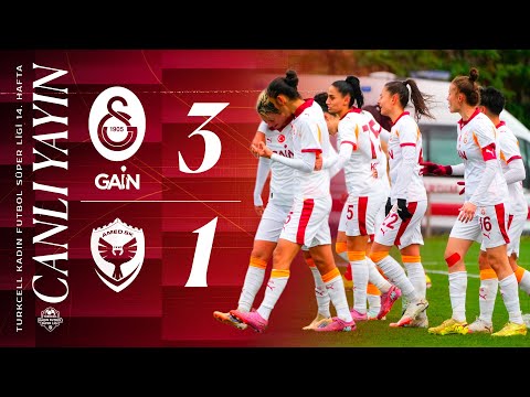 🔴 Galatasaray GAİN 3-1 Amed Sportif Faaliyetler (Turkcell Kadın Futbol Süper Ligi 14. Hafta)