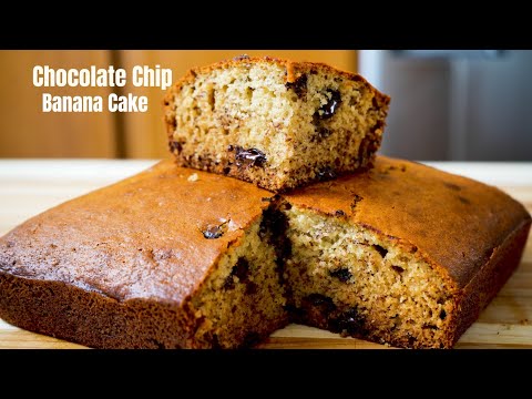 This Chocolate chip banana cake is so moist and delicious | Chef D Wainaina