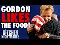 6 Times Gordon Ramsay Actually LIKED THE FOOD! | Kitchen Nightmares COMPILATION