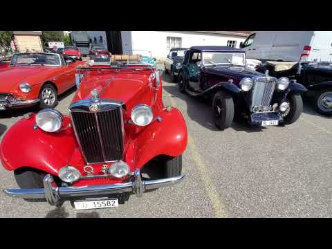 Oldtimer MG Treffen mit Fahrt über Passwang