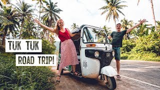We Drove a Tuk Tuk Across SIARGAO! (General Luna to Burgos, Philippines)