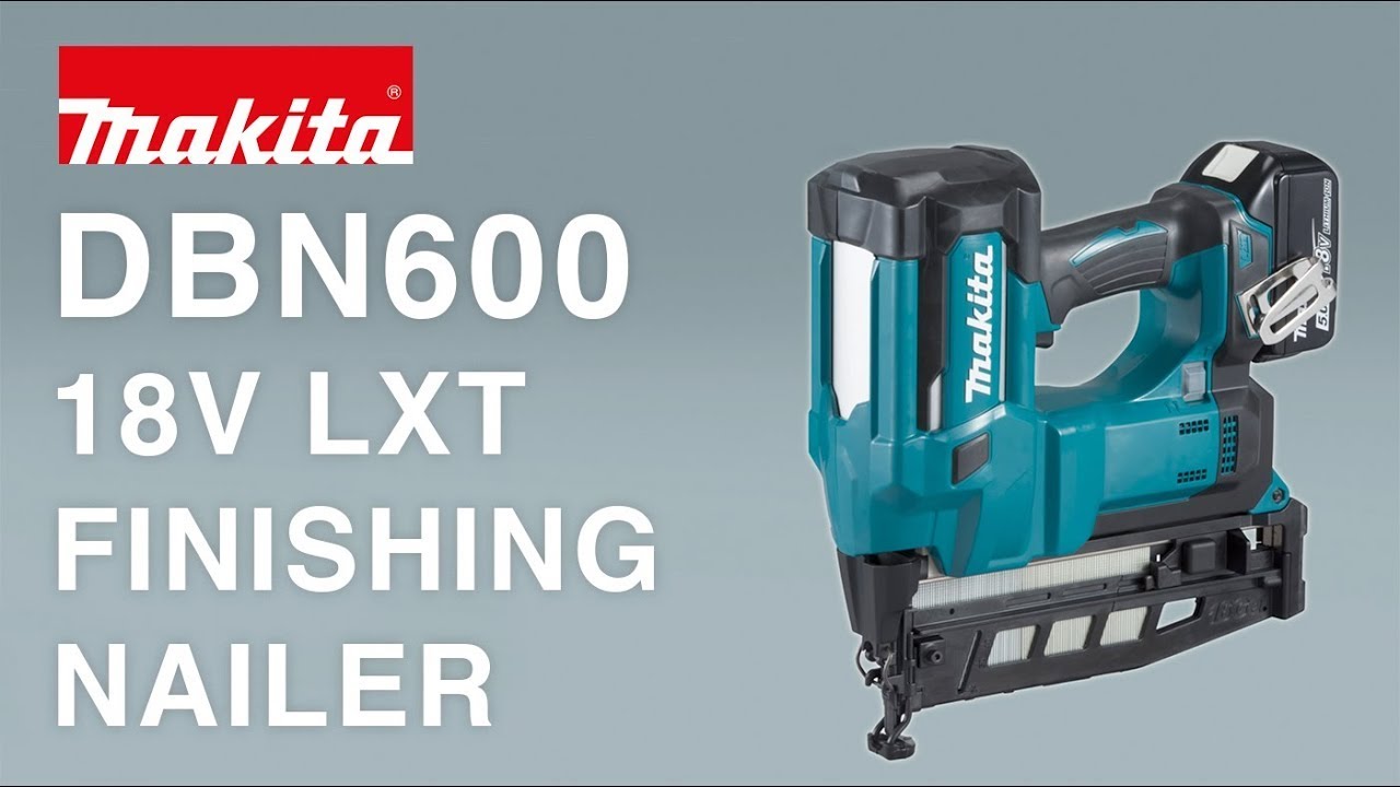 Makita DBN600ZJ 18V LXT 2nd Fix Finishing Nail Gun