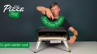Rotierender Stein per Hand. Pizza Pronto von Tefal im Test