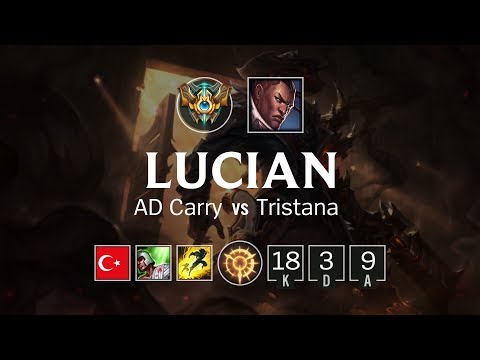 Lucian ADC vs Tristana - TR Challenger Patch 8.19