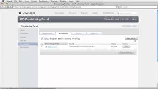 iOS: Creating an Ad Hoc Provisioning Profile and Distribution Certificate