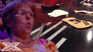 X Factor Judge SMASHES Contestants Guitar During A