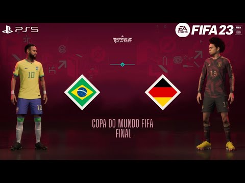 FIFA 23 - Brazil vs Germany | PS5 Gameplay [4K 60FPS] FIFA World Cup 2022