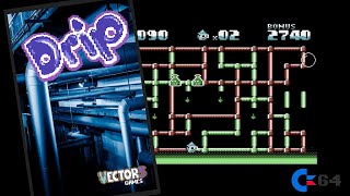 New C64 release 2024: Drip C64 -  Short play - PAL 50fps