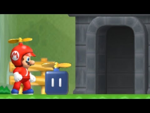 Another Super Mario Bros Wii Walkthrough - Part 1 - World 1