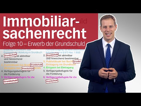 Land Charge 1 – First and Second Acquisition of the Land Charge | Real Estate Law | Episode 10