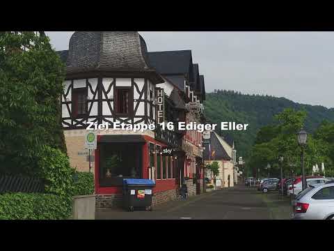 Wandertour Moselsteig Etappe 15 -18 im Mai 2018