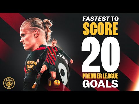 EVERY HAALAND PREMIER LEAGUE GOAL | Erling Haaland becomes fastest player to 20 PL goals!