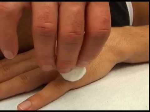 Neurological sensory examination - Light touch and pain (pin prick test)