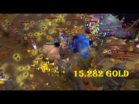 How to Farm 15K gold in Dota 2 Aghanim's Labyrinth Bonus Round "It's All Ogre Now" Apex Mage