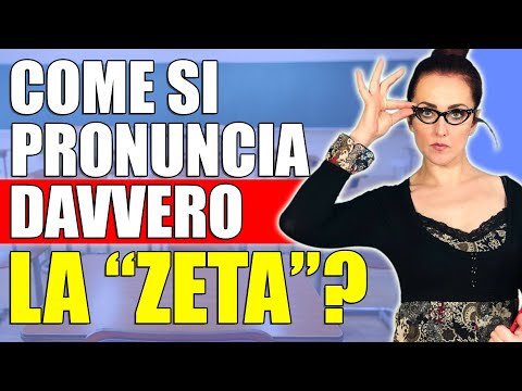 COME SI PRONUNCIA DAVVERO LA Z ? - corso di dizione 157-