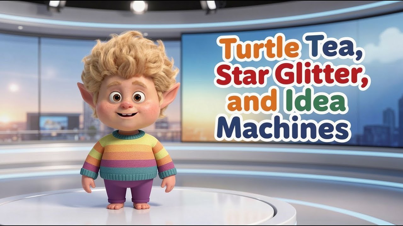 Turtle Tea, Star Glitter, and Idea Machines