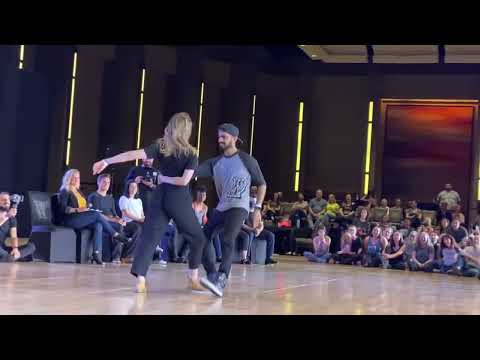Victoria Henk and Neil Joshi - 1st Place Champions Strictly - Wild Westie 2022