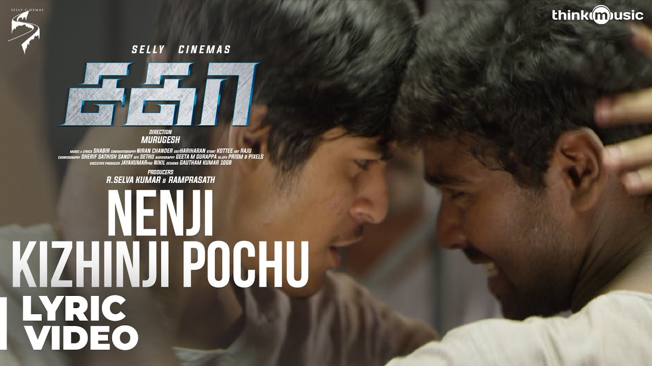 Nenji Kizhinji Pochu Lyrics | Sagaa | Kishore | Hariharasudhan | Shabir