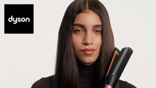 Dyson styling: straighten with the Air straightener 2x attachment