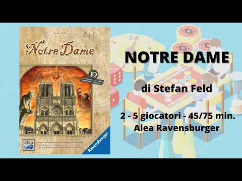 Notre Dame (gioco da tavolo) - Tutorial italiano