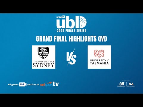 USYD VS UTAS (MEN’S) | GRAND FINAL | NEW BALANCE UBL 2025 FINALS SERIES