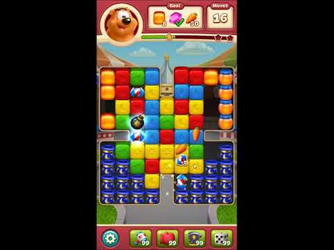 Toon Blast Level 3767 - NO BOOSTERS 🐻🐺🐱 | SKILLGAMING ✔️