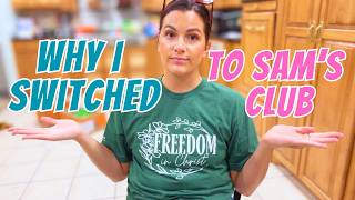 $200 Sams Club Run for Family of 6! Switching to Bulk Grocery Shopping! The Simplified Saver