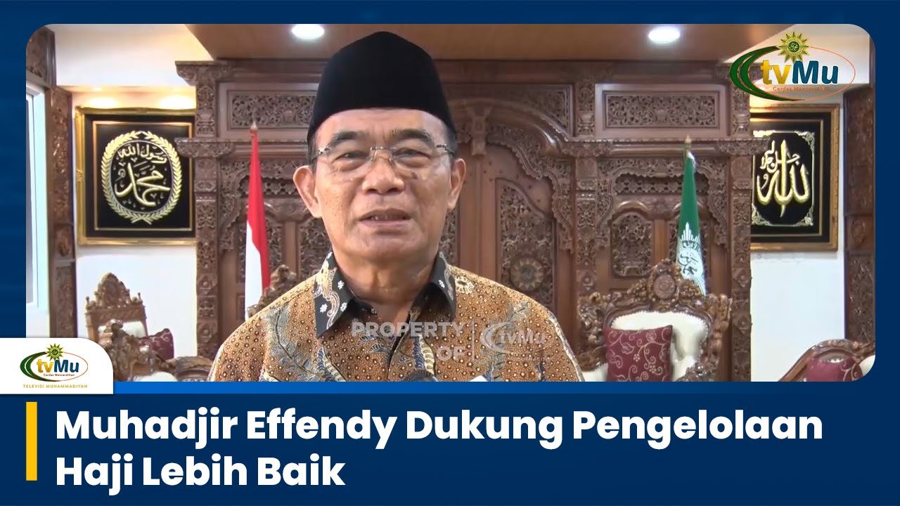 Muhadjir Effendy Dukung Pembentukan Kementerian Haji dan Umrah