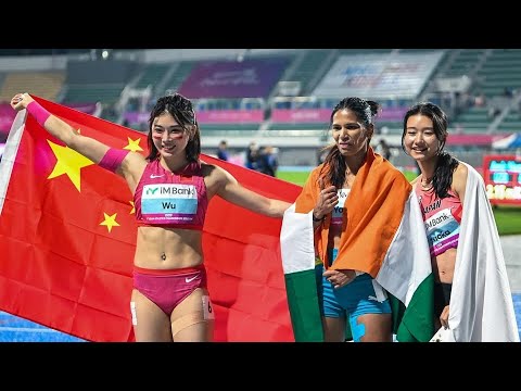 100m Hurdles Women Final | 26th Asian Athletics Championships 2025 Gumi