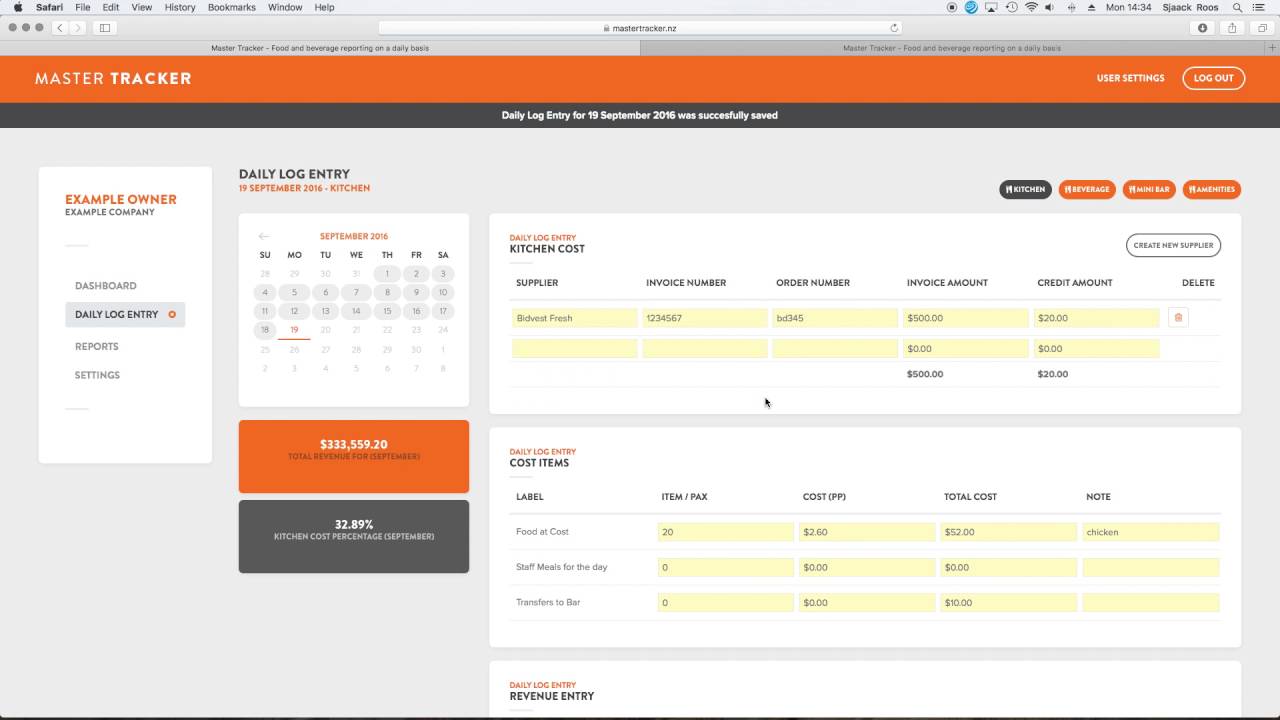 Master Tracker Full Instructional video
