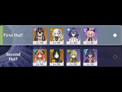 3.2 Spiral Abyss, Sumeru Supremacy - (Floor 12, 9★)