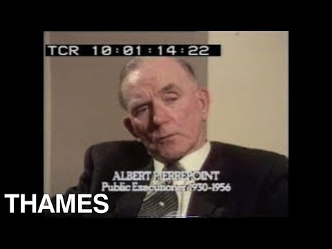 Ruth Ellis | Albert Pierrepoint interview | The Last woman to hang | 1977