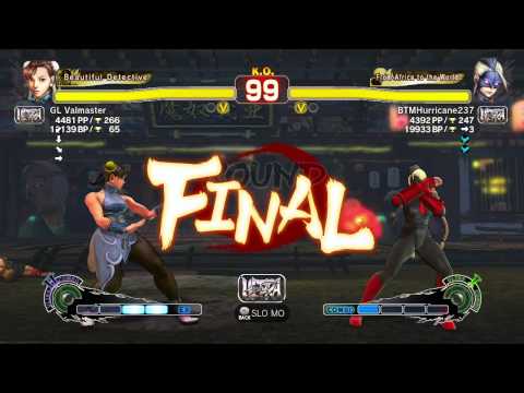 USFIV~ DeCapre (BTMHurricane237) vs.  Chun-li (GL Valmaster) HD