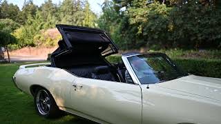 1969 Pontiac LeMans Convertible - Top Operation